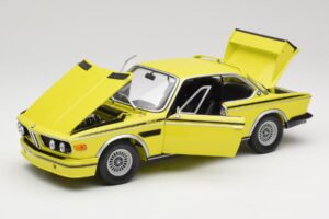 BMW 3.0 CSL E9 Gul Minichamps 1:18 180029028 Metall — bild 2 av 8