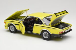 BMW 3.0 CSL E9 Gul Minichamps 1:18 180029028 Metall — bild 5 av 8