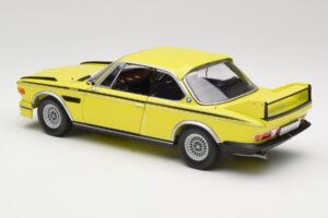 BMW 3.0 CSL E9 Gul Minichamps 1:18 180029028 Metall — bild 7 av 8