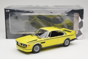 BMW 3.0 CSL E9 Gul Minichamps 1:18 180029028 Metall — bild 8 av 8
