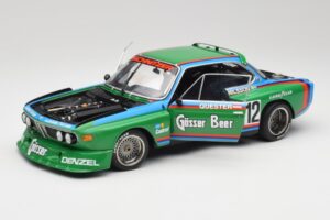 BMW 3.5 CSL E9 Gruppe 5 #12 H. Quester / G. Nilsson Zeltweg Winner 1976 Minichamps 1:18 180762012 Metall — bild 2 av 8