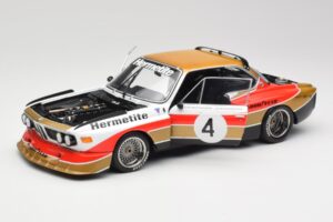 BMW 3.5 CSL E9 Gruppe 5 #4 J. Fitzpatrick / T. Walkinshaw Silverstone Winner 1976 Minichamps 1:18 180762004 Metall — bild 2 av 8