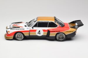 BMW 3.5 CSL E9 Gruppe 5 #4 J. Fitzpatrick / T. Walkinshaw Silverstone Winner 1976 Minichamps 1:18 180762004 Metall — bild 4 av 8