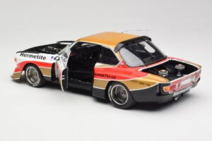 BMW 3.5 CSL E9 Gruppe 5 #4 J. Fitzpatrick / T. Walkinshaw Silverstone Winner 1976 Minichamps 1:18 180762004 Metall — bild 5 av 8