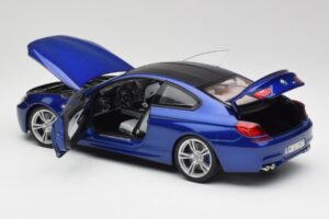 BMW M6 F13 San Marino Blå Paragon 1:18 80432218737 Metall — bild 4 av 7