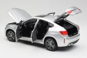 BMW X6 M F86 Silver Norev 1:18 183200 Metall — bild 5 av 8