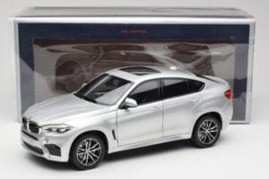 BMW X6 M F86 Silver Norev 1:18 183200 Metall — bild 8 av 8