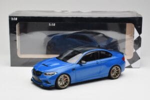 BMW M2 F87 CS Misano Blå & Guld Hjul Minichamps 1:18 155021027 Metall — bild 6 av 6