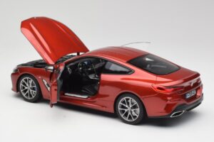 BMW M850i G15 Orange Metallic Norev 1:18 183285 Metall — bild 5 av 8