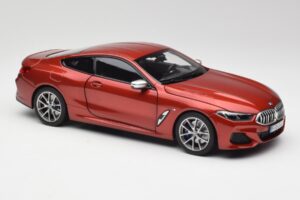 BMW M850i G15 Orange Metallic Norev 1:18 183285 Metall — bild 6 av 8