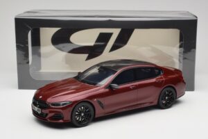 BMW M850i G15 M Performance Melbourne Red Metallic GT Spirit 1:18 GT493 Resin — bild 6 av 6