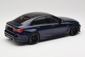 BMW M3 G80 Portimao Blue Minichamps 1:18 155020201 Metall — bild 2 av 6