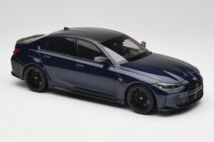 BMW M3 G80 Portimao Blue Minichamps 1:18 155020201 Metall — bild 4 av 6