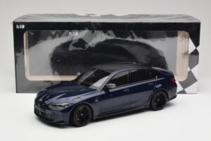 BMW M3 G80 Portimao Blue Minichamps 1:18 155020201 Metall — bild 6 av 6