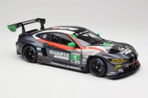 BMW M4 G82 GT3 GTD Paul Miller Racing #1 B. Sellers / M. Snow 12 Hours of Sebring IMSA 2022 Minichamps 1:18 155222001 Metall — bild 4 av 6