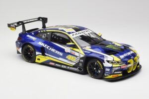 BMW M4 GT3 G82 #46 A. Farfus / V. Rossi Team WRT 24 Hours of Spa 2023 Minichamps 1:18 113232646 Metall — bild 6 av 8