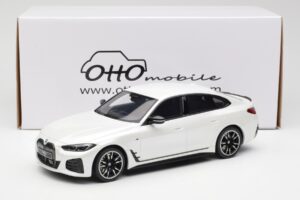 BMW i4 M50 G26 Mineral Vit Metallic Otto 1:18 OT1074 Resin — bild 6 av 6