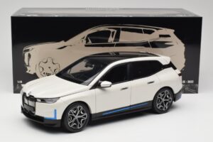 BMW iX Alpine White Minichamps 1:18 110023102 Metall — bild 8 av 8