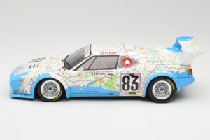 BMW M1 #83 D. Quester / D. Pironi / M. Mignot 24 Hours of Le Mans 1980 Minichamps 1:18 80430137893 Metall — bild 4 av 8