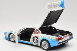 BMW M1 #83 D. Quester / D. Pironi / M. Mignot 24 Hours of Le Mans 1980 Minichamps 1:18 80430137893 Metall — bild 5 av 8