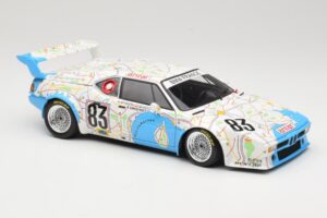 BMW M1 #83 D. Quester / D. Pironi / M. Mignot 24 Hours of Le Mans 1980 Minichamps 1:18 80430137893 Metall — bild 6 av 8