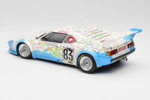 BMW M1 #83 D. Quester / D. Pironi / M. Mignot 24 Hours of Le Mans 1980 Minichamps 1:18 80430137893 Metall — bild 7 av 8