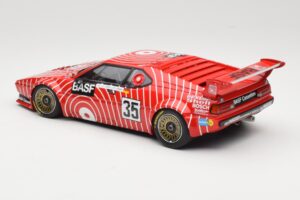 BMW M1 BASF GS Sport #35 H-J. Stuck / H. Heyer 6 Hours of Silverstone 1981 Minichamps 1:18 155812935 Metall — bild 5 av 6