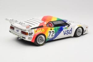 BMW M1 #72 BMW France Zol Auto B. Rousselot / J. Servanin 24 Hours of Le Mans 1981 Minichamps 1:18 180812972 Metall — bild 3 av 8
