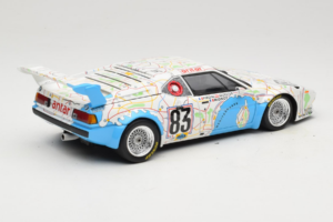 BMW M1 Carte de France #83 D. Pironi / D. Quester 24 Hours of Le Mans 1980 Minichamps 1:18 180802983 Metall — bild 3 av 8