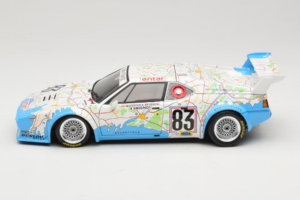 BMW M1 Carte de France #83 D. Pironi / D. Quester 24 Hours of Le Mans 1980 Minichamps 1:18 180802983 Metall — bild 4 av 8