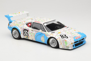 BMW M1 Carte de France #83 D. Pironi / D. Quester 24 Hours of Le Mans 1980 Minichamps 1:18 180802983 Metall — bild 6 av 8