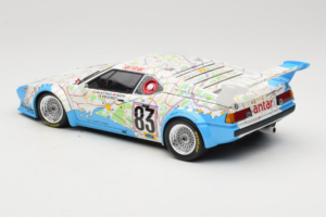 BMW M1 Carte de France #83 D. Pironi / D. Quester 24 Hours of Le Mans 1980 Minichamps 1:18 180802983 Metall — bild 7 av 8