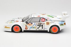 BMW M1 #83 Danner Bayern C. Danner / L. Oberndorfer 24 Hours of Le Mans 1981 Minichamps 1:18 80430306592 Metall — bild 4 av 8