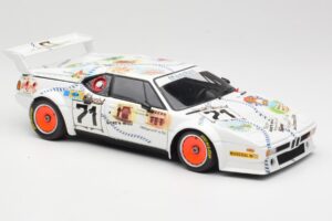 BMW M1 #83 Danner Bayern C. Danner / L. Oberndorfer 24 Hours of Le Mans 1981 Minichamps 1:18 80430306592 Metall — bild 6 av 8