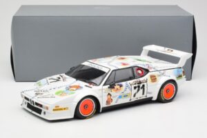 BMW M1 #83 Danner Bayern C. Danner / L. Oberndorfer 24 Hours of Le Mans 1981 Minichamps 1:18 80430306592 Metall — bild 8 av 8