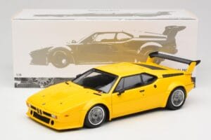 BMW M1 Gul Minichamps 1:18 180792998 Metall — bild 8 av 8