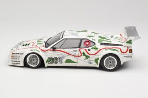 BMW M1 Procar #201 BMW Motorsport H. Stuck / N. Piquet 1000km Nürburgring 1980 Minichamps 1:18 180802901 Metall — bild 4 av 8
