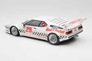 BMW M1 #25 Red Lobster D. Cowart / K. Miller LA Times GP Riverside 1981 Minichamps 1:18 180812925 Metall — bild 5 av 8