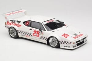 BMW M1 #25 Red Lobster D. Cowart / K. Miller LA Times GP Riverside 1981 Minichamps 1:18 180812925 Metall — bild 6 av 8