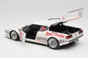 BMW M1 #25 Red Lobster D. Cowart / K. Miller LA Times GP Riverside 1981 Minichamps 1:18 180812925 Metall — bild 7 av 8