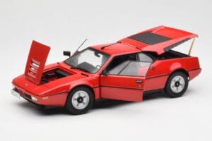 BMW M1 Röd Norev 1:18 183220 Metall — bild 2 av 8