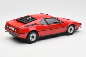 BMW M1 Röd Norev 1:18 183220 Metall — bild 3 av 8