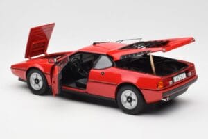 BMW M1 Röd Norev 1:18 183220 Metall — bild 5 av 8