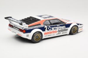 BMW M1 Schnitzer #2 H-J. Stuck Winner Deutsche Automobil Rennsport Trophy Zolder 1982 Minichamps 1:18 155822902 Metall — bild 2 av 6