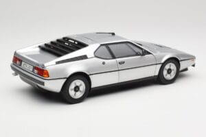 BMW M1 Silver Metallic Norev 1:18 183226 Metall — bild 3 av 8