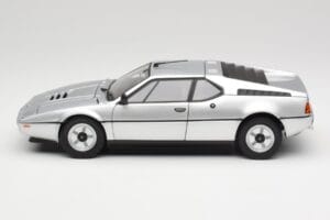 BMW M1 Silver Metallic Norev 1:18 183226 Metall — bild 4 av 8