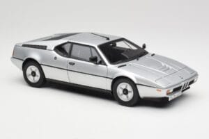 BMW M1 Silver Metallic Norev 1:18 183226 Metall — bild 6 av 8