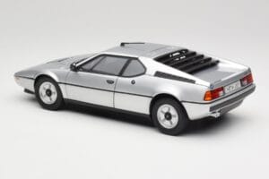 BMW M1 Silver Metallic Norev 1:18 183226 Metall — bild 7 av 8