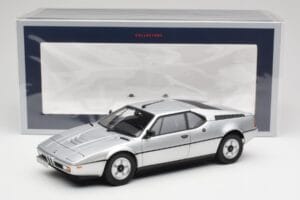 BMW M1 Silver Metallic Norev 1:18 183226 Metall — bild 8 av 8