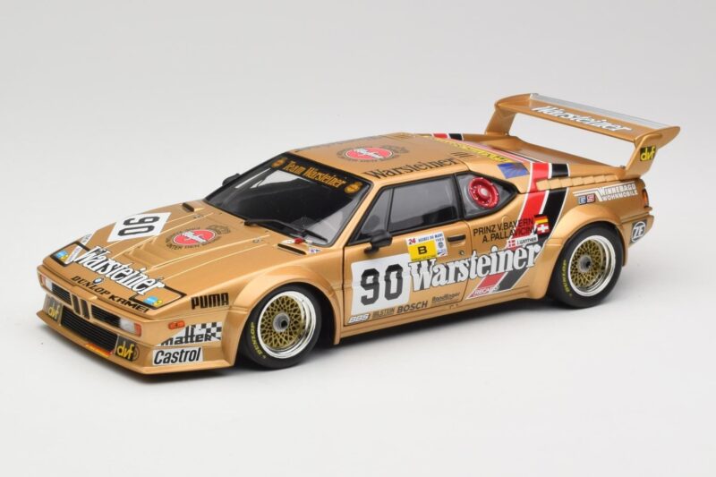BMW M1 #90 Warsteiner C. Pallavicini / L. von Bayern 24 Hours of Le Mans 1983 Minichamps 1:18 180832990 Metall